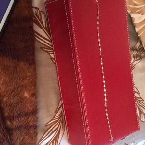 14k real gold ankle bracelet